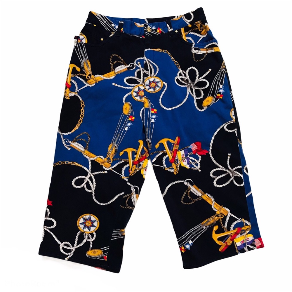 Lauren Ralph Lauren Vintage Crop Nautical Pants